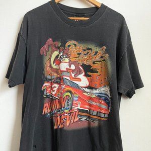 Vintage Y2K Taz NASCAR Shirt Dale Earnhardt